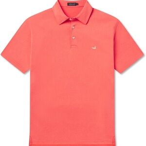 Southern Marsh Orange Polo Shirt Lightweight Casual Wear